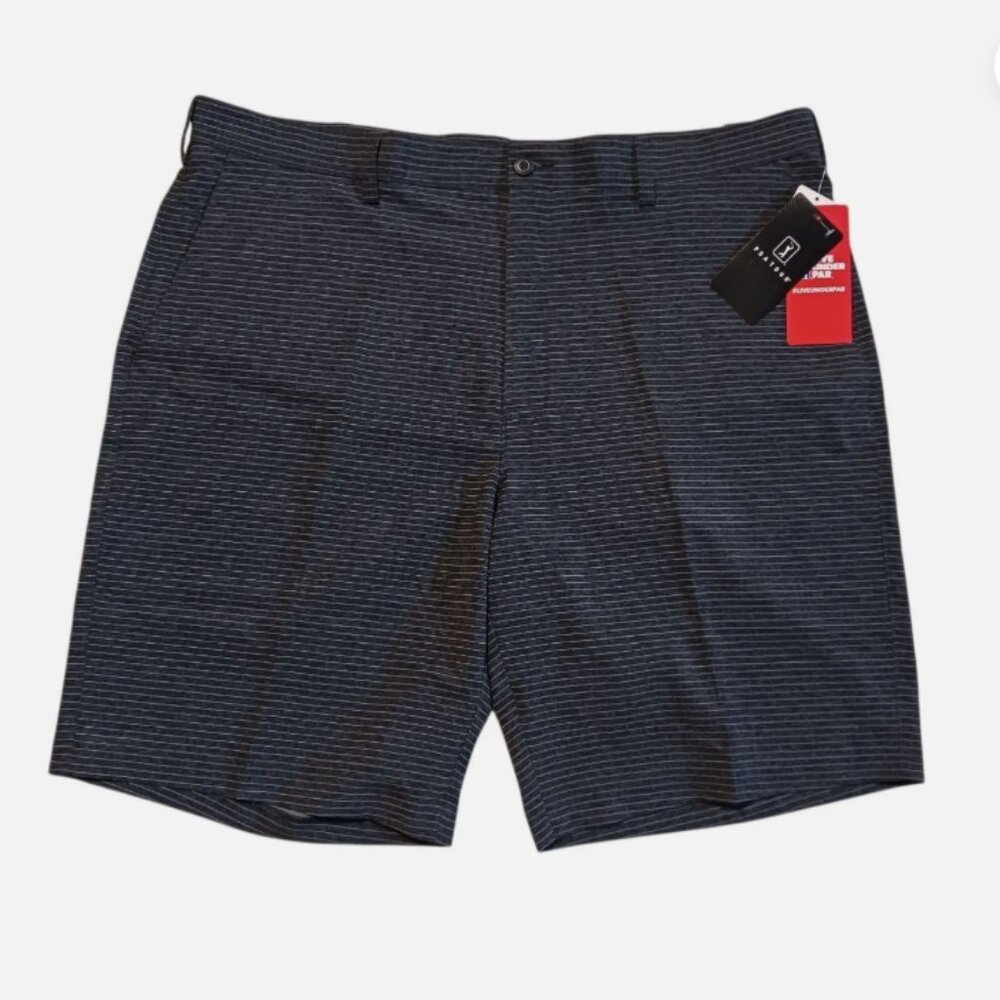 PGA Tour Mens Golf Shorts Size 40 Caviar gray Stretch Elastica Active Waistband